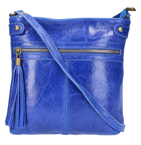 Vêtement en cuir Maroquinerie femme bleu