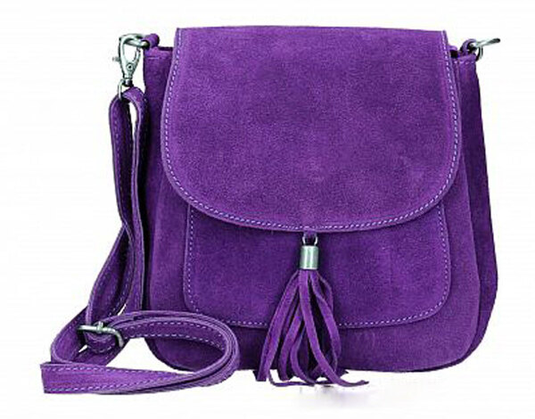 Vêtement en cuir Maroquinerie femme violet