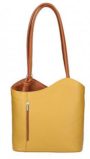 Vêtement en cuir Maroquinerie femme cognac