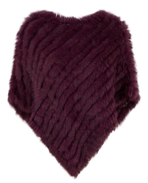 Vêtement en cuir Gilets cuir & fourrure  violet