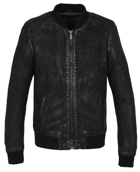 Vêtement en cuir Blousons cuir noir