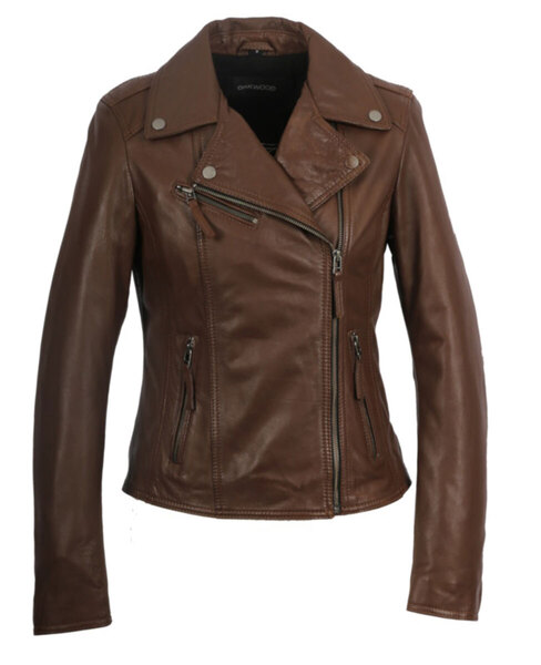 Vêtement en cuir Blousons cuir camel