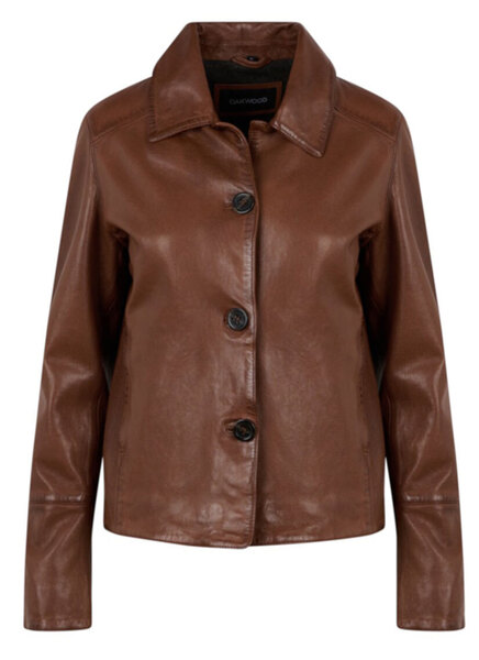 Vêtement en cuir Vestes cuir camel