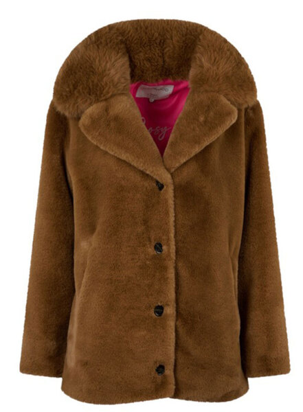 Vêtement en cuir Manteaux cuir noisette