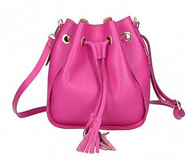 Vêtement en cuir Maroquinerie femme rose