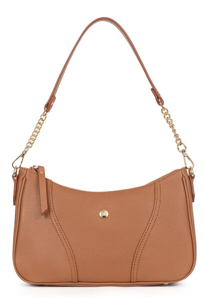 Vêtement en cuir Maroquinerie femme cognac