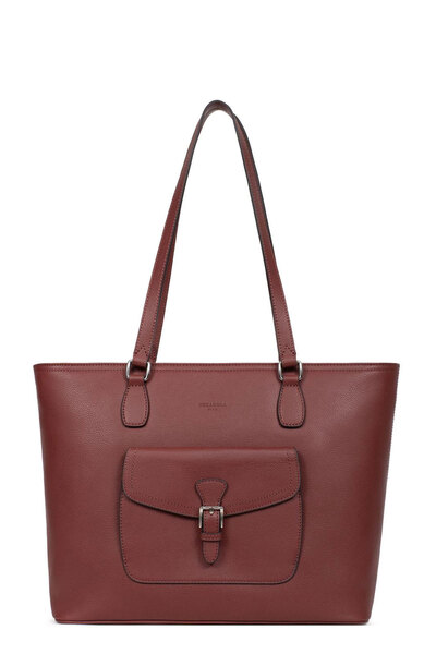 Vêtement en cuir Maroquinerie femme bordeaux