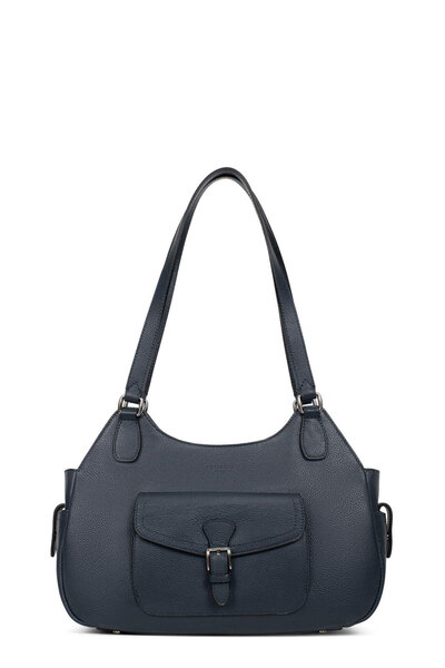 Vêtement en cuir Maroquinerie femme bleu