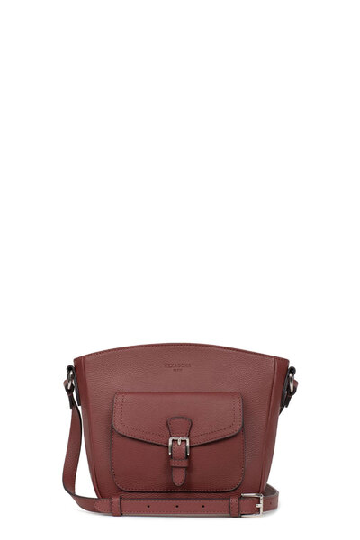 Vêtement en cuir Maroquinerie femme bordeaux