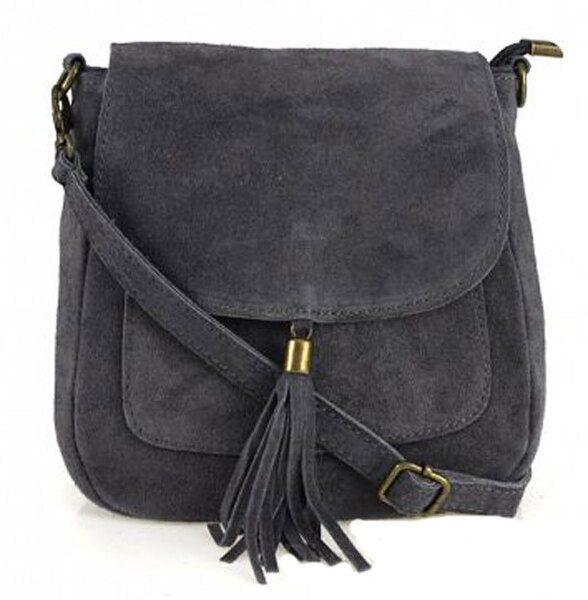 Vêtement en cuir Maroquinerie femme gris