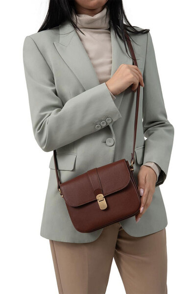 Vêtement en cuir Maroquinerie femme marron