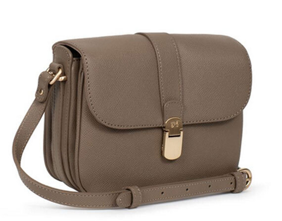 Vêtement en cuir Maroquinerie femme taupe