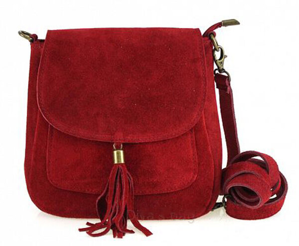 Vêtement en cuir Maroquinerie femme rouge