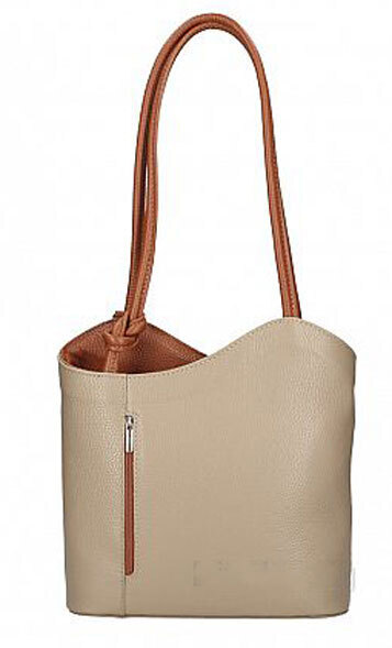 Vêtement en cuir Maroquinerie femme taupe