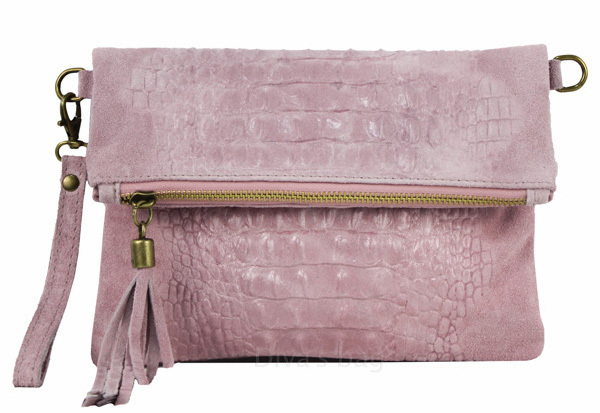 Vêtement en cuir Maroquinerie femme rose