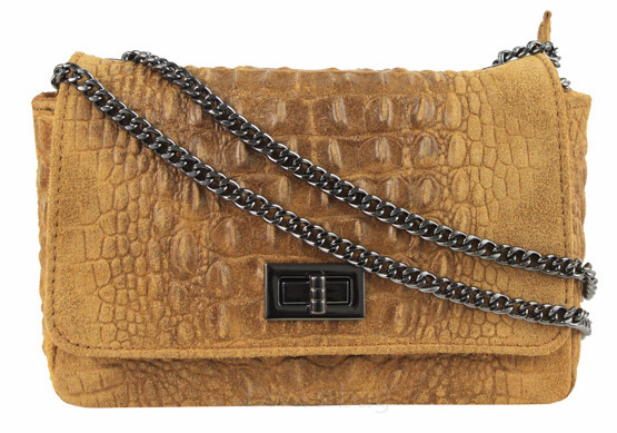 Vêtement en cuir Maroquinerie femme cognac