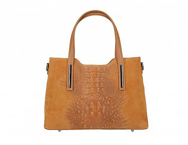 Vêtement en cuir Maroquinerie femme cognac