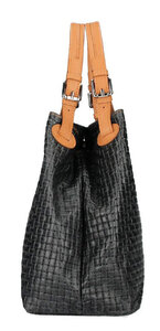 Vêtement en cuir Maroquinerie femme noir