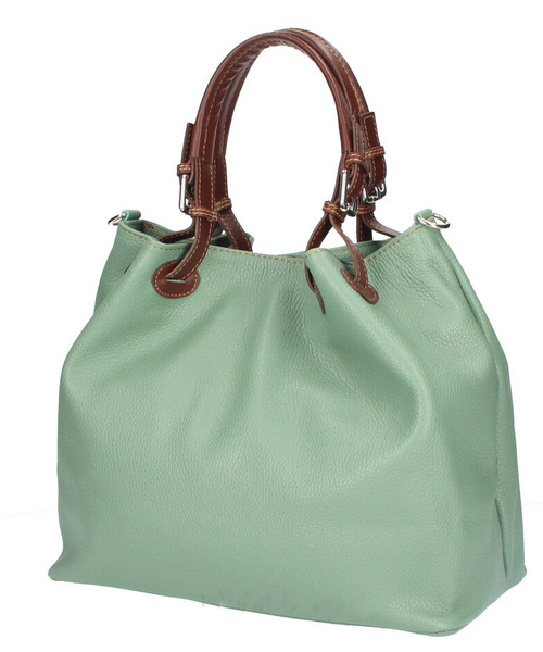 Vêtement en cuir Maroquinerie femme vert