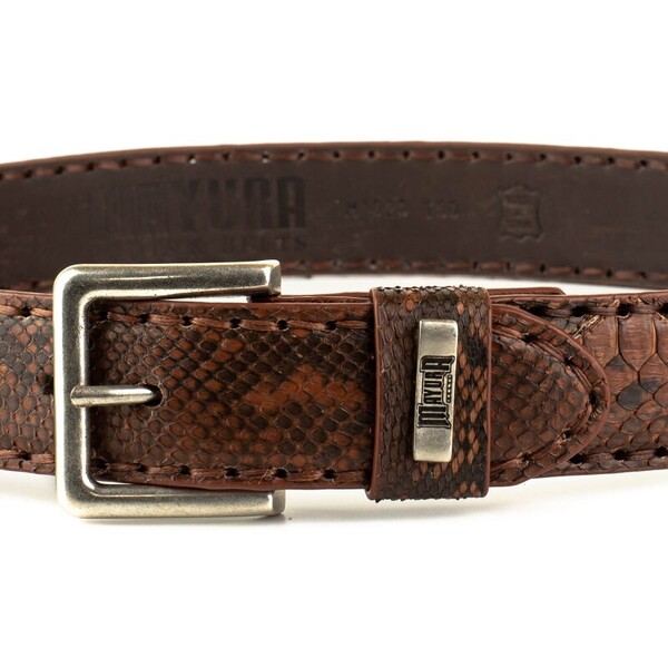 Bande De Cuir Véritable Pour Ceinture - Cuir Naturel, Croupon De Veau - Dimensions : 125 Cm X 8 Cm X 3.8 Mm - Fabriqué En Italie