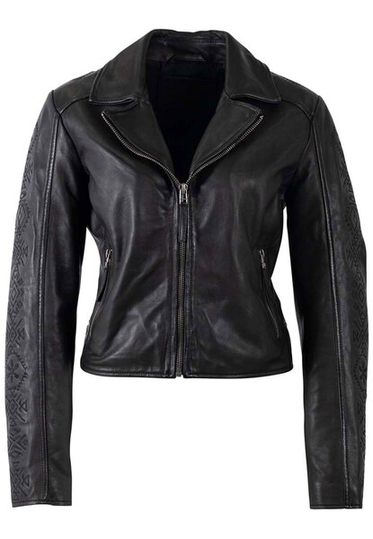 Vêtement en cuir Blousons cuir noir