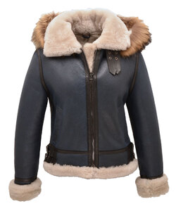 Blouson cuir femme Oakwood, Redskins, Schott Blousons en cuir CUIRS GUIGNARD en cuir agneau ref KAYLIN
