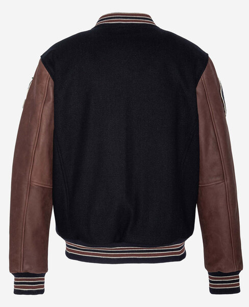 blouson schott teddybd2 navy cordovan  (4)