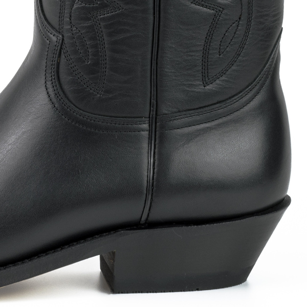 bottes cuir mayura cowboy box negro réf 116 (4)