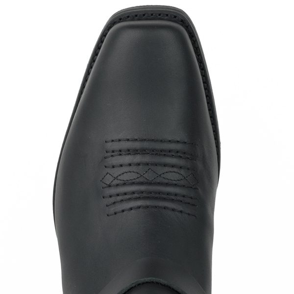 bottines cuir biker mayura pull grass negro réf 238  (8)