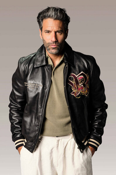 Vêtement en cuir Blousons cuir noir