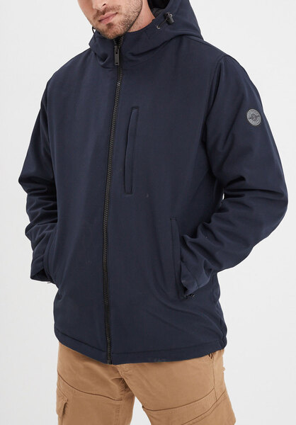 Vêtement en cuir Veste, parka & doudoune textile bleu