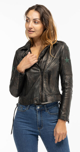 Vêtement en cuir Blousons cuir noir