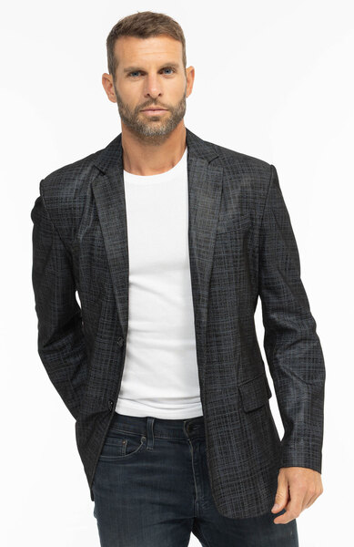 Vêtement en cuir Les bonnes affaires Homme noir