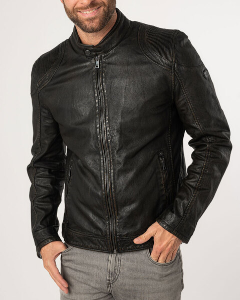 Vêtement en cuir Blousons cuir noir