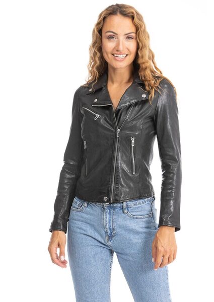 Vêtement en cuir Blousons cuir noir