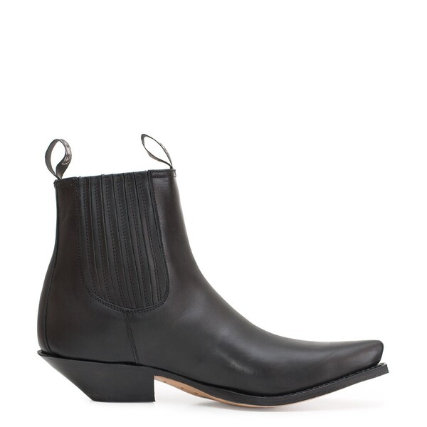 details boots cuir sendra 1692 noir 4