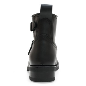 details boots cuir sendra 2976 noir 2