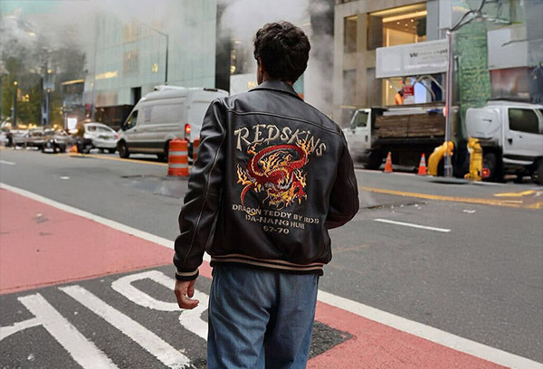 Vêtement en cuir Blousons cuir noir