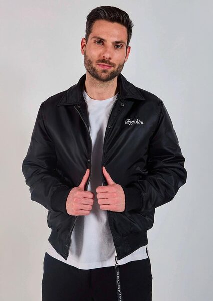 Vêtement en cuir Blousons textile noir