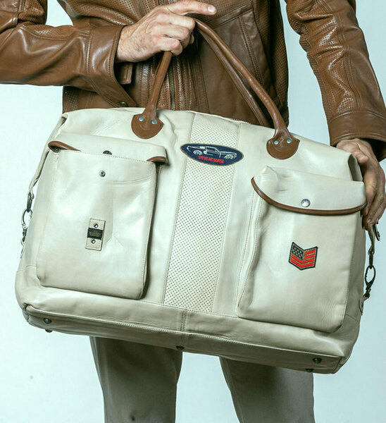 Vêtement en cuir Maroquinerie homme beige
