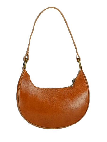 Vêtement en cuir Maroquinerie femme cognac