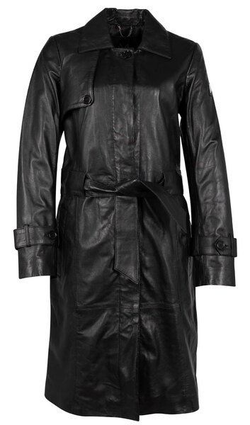 Vêtement en cuir Manteaux cuir noir