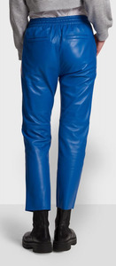 Vêtement en cuir Pantalon cuir bleu