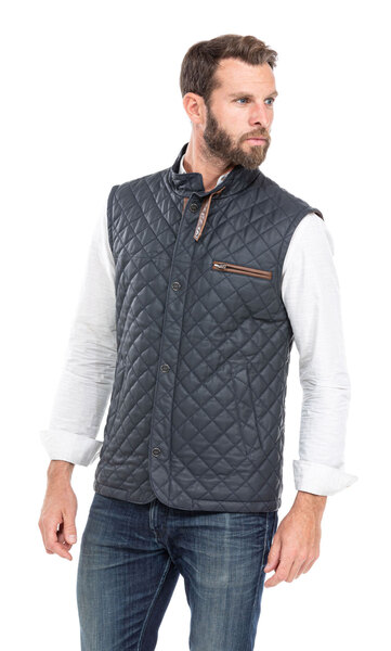 Gilet cuir homme textile Homme Cuirs Guignard