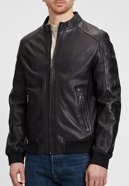 Vêtement en cuir Blousons cuir noir