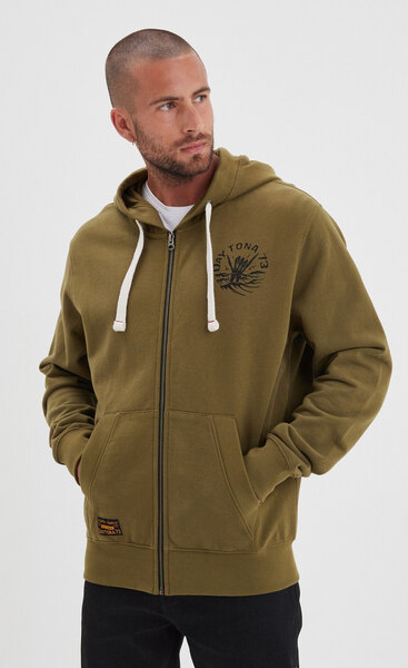 Vêtement en cuir Veste, parka & doudoune textile kaki