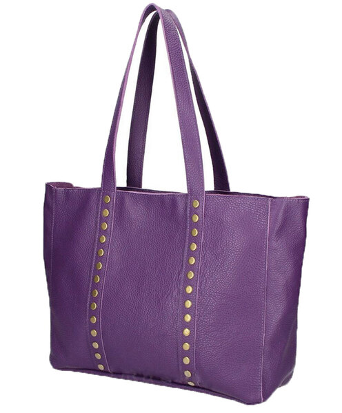 Vêtement en cuir Maroquinerie femme violet