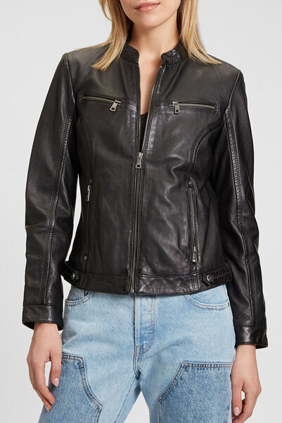 Vêtement en cuir Blousons cuir noir