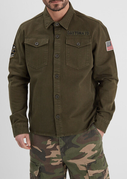 Vêtement en cuir Veste, parka & doudoune textile 