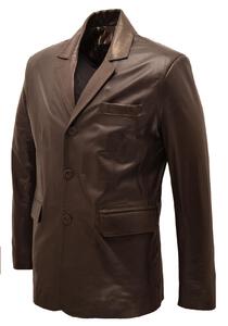 Vêtement en cuir Vestes & Trois Quart cuir marron